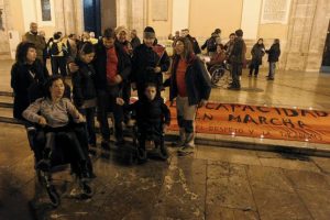 Nochebuena en vigilia por los recortes sociales