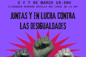 8M: Actividades en CGT Cantabria