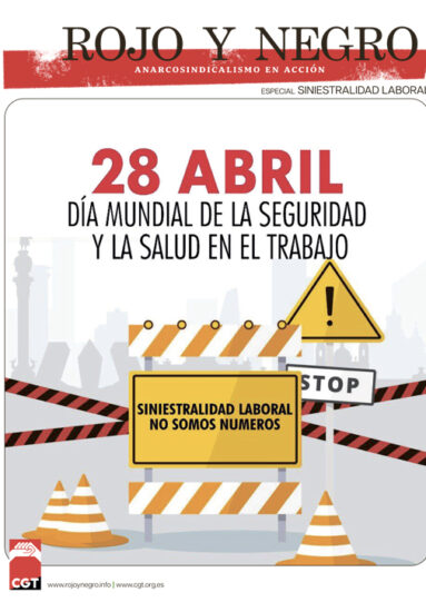 Siniestralidad Laboral, Especial Abril 2025